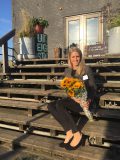 Mirjam den Boer: Een zonnestraal met zonnebloemen!