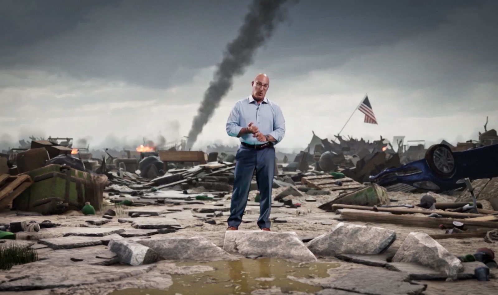 augmented reality bij the weather channel